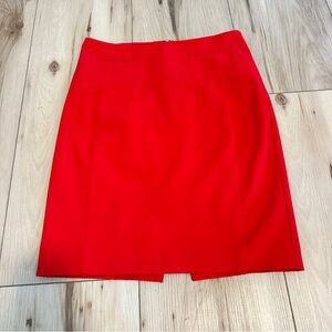 Express RED hot skirt 18 1/2 “ long
